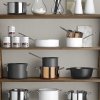 Τηγάνι saute WHITE LINE, 24 cm, αντικολλητικό, λευκό, Eva Solo