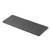 Πλατώ σερβιρίσματος για μεζέδες BASALT, 30 x 11 cm, με εφέ σχιστόλιθου, κεραμικό, REVOL
