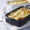 Πυρίμαχο σκεύος BELLE CUISINE, 0,7 l, ορθογώνιο, μαύρο ματ, από πορσελάνη, REVOL