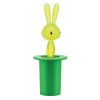 Θήκη για οδοντογλυφίδες MAGIC BUNNY, σε κίτρινο, Alessi