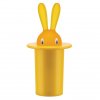 Θήκη για οδοντογλυφίδες MAGIC BUNNY, σε κίτρινο, Alessi