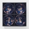 Μπολ φαγητού NAVY & PINK SAKURA, σετ 4 τεμαχίων, 300 ml, MIJ