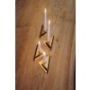 Κηροπήγιο SQUARE CANDLE, σετ 4 τεμαχίων, σε χρυσό, Höfats