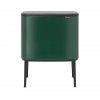 Κάδος με καπάκι αφής BO TOUCH BIN, 36 l, σε πράσινο, Brabantia