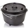 Μαντεμένια γάστρα FT9, 9 l, με πόδια, από χυτοσίδηρο, Petromax