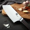 Ιαπωνικό μαχαίρι Σεφ NAKIRI CUBE, 20 cm, από ξύλο έβενος, Dellinger