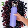 Παγούρι θερμός MONTII ORIGINAL, 600 ml, σε χρώμα σταφύλι κρασιού, Yumbox