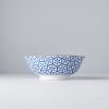 Μπολ φαγητού HEXAGON FLOWER INDIGO IKAT, 19,5 cm, 800 ml, MIJ