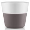 Κούπα, 230 ml, σετ 2 τεμαχίων, με κάλυμμα σιλικόνης, γκρι, Eva Solo