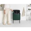 Κάδος με καπάκι αφής BO TOUCH BIN, 3 x 11 l, σε πράσινο, Brabantia