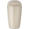 Κάδος απορριμάτων με παλλόμενο καπάκι DEL XL, 30 l, άμμος ερήμου, Koziol