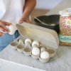 Δοχείο αποθήκευσης αβγών EGGS TO GO, 28 cm, για 10 αβγά, απόχρωση ήλιος της ερήμου, Koziol