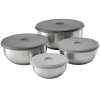 Μπολ ανάμειξης NEST PREP&STORE 95025, σετ 4 τεμαχίων, με καπάκια, από ανοξείδωτο χάλυβα, Joseph Joseph
