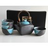 Σετ τσαγιού METALLIC BLUE, 5 τεμάχια, MIJ