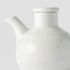 Μπουκάλι για σόγια MODERN WHITE, 110 ml, από πορσελάνη, MIJ
