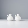 Μπουκάλι για σόγια MODERN WHITE, 110 ml, από πορσελάνη, MIJ
