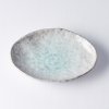Πιατέλα σερβιρίσματος AQUA SPLASH, 20 x 14 cm, μπλε, MIJ