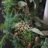 Χριστουγεννιάτικο στολίδι δέντρου FROSTFLOWER, 7 cm, ασημί, Rosendahl