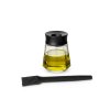 Βαζάκι για μαρινάδα με πινέλο GRAND CRU Rosendahl 250 ml black