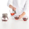 Τσαγιέρα με φίλτρο για τσάι CALM TEA, 500ml, καφέ, γυάλινη, Lékué