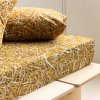 Διπλό κατωσέντονο με λάστιχο STRAW, 160 x 200 cm, Foonka