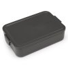 Δοχείο φαγητού MAKE & TAKE BENTO, 2 l, σκούρο γκρι, Brabantia