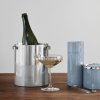 Σαμπανιέρα ARNE JACOBSEN, σε ασημί, Stelton