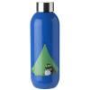 Μπουκάλι ταξιδιού TO GO CLICK MOOMIN CAMPING Stelton 0,75 l μπλε