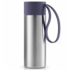 Κούπα ταξιδίου TO GO, 350 ml, σε βιολετί μπλε, ανοξείδωτο ατσάλι, Eva Solo