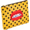 Τσαντάκι χειρός TOILETPAPER SHIT, 21 x 15,5 cm, πορτοκαλί, Seletti
