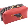 Νεσεσέρ καλλυντικών TOILETPAPER REVOLVER, 25,5 x 12 cm, κόκκινο, Seletti