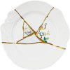 Πιάτο γεύματος KINTSUGI 2, 27,5 cm, λευκό, Seletti