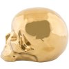 Διακοσμητικό σπιτιού MEMORABILIA MY SKULL, 25 cm, χρυσός, από πορσελάνη, Seletti