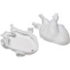 Δοχείο αποθήκευσης LOVE IN A BOX, 19 cm, λευκό, Seletti