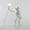 Επιτραπέζια λάμπα MONKEY STANDING, 54 cm, σε λευκό, Seletti