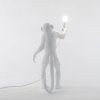 Επιτραπέζια λάμπα MONKEY STANDING, 54 cm, σε λευκό, Seletti