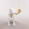 Επιτραπέζια λάμπα RIO, 42 cm, σε λευκό, Seletti