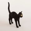 Επιτραπέζια λάμπα JOBBY THE CAT, 52 cm, LED, σε μαύρο, Seletti