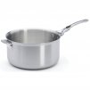 Κατσαρόλα ALCHIMY LOQY 24 cm, ασημί, ανοξείδωτο ατσάλι, de Buyer