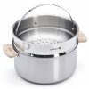 Κατσαρόλα ALCHIMY LOQY 24 cm, ασημί, ανοξείδωτο ατσάλι, de Buyer