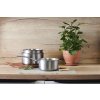 Κατσαρόλα ALCHIMY LOQY 16 cm, ασημί, ανοξείδωτο ατσάλι, de Buyer