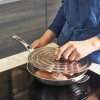 Τηγάνι ALCHIMY LOQY 28 cm, ασημί, ανοξείδωτο ατσάλι, de Buyer