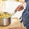 Σετ κατσαρόλας ALCHIMY LOQY, 3 τεμαχίων, ασημί, ανοξείδωτο ατσάλι, de Buyer