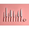 Μαχαίρι Santoku CLASSIC COLOUR 17 cm, σε απόχρωση ροζ αλάτι Ιμαλαΐων, Wüsthof