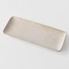Πιατέλα σερβιρίσματος WHITE FADE 29,5 x 12 cm, μπεζ, κεραμικό, MIJ