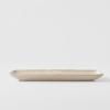 Πιατέλα σερβιρίσματος WHITE FADE 29,5 x 12 cm, μπεζ, κεραμικό, MIJ