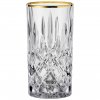 Ποτήρια κολωνάτα NOBLESSE GOLD, σετ 2 τεμαχίων, 395 ml, διαφανή, Nachtmann