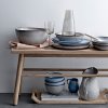 Πιάτο για κέικ SANDRINE 22 cm, μπλε, πήλινο, Bloomingville