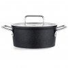 Βαθιά κατσαρόλα ADAMANT 20 cm, σε μαύρο, αλουμίνιο, Fissler