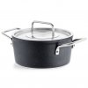 Βαθιά κατσαρόλα ADAMANT 20 cm, σε μαύρο, αλουμίνιο, Fissler
